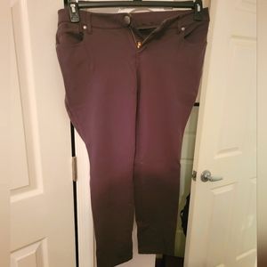 Torrid grayish purple right pants. Size 14.